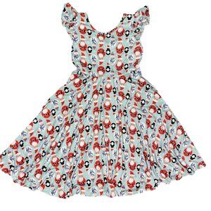 Dot Dot Smile Winter Holiday dress Santa